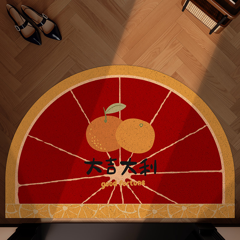 丝圈地垫入户门垫可裁剪喜庆脚垫子防滑耐脏垫子家用玄关门口地毯,淘宝优惠券,粉丝福利购,淘宝优惠卷