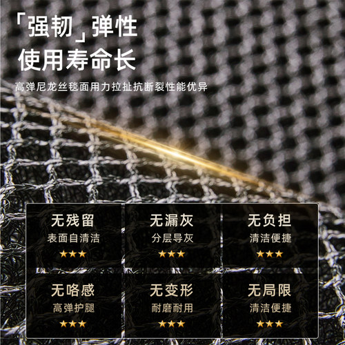 入户门地垫弹力丝耐磨耐脏玄关脚垫简约防滑地毯门垫进门门口家用 - 图1