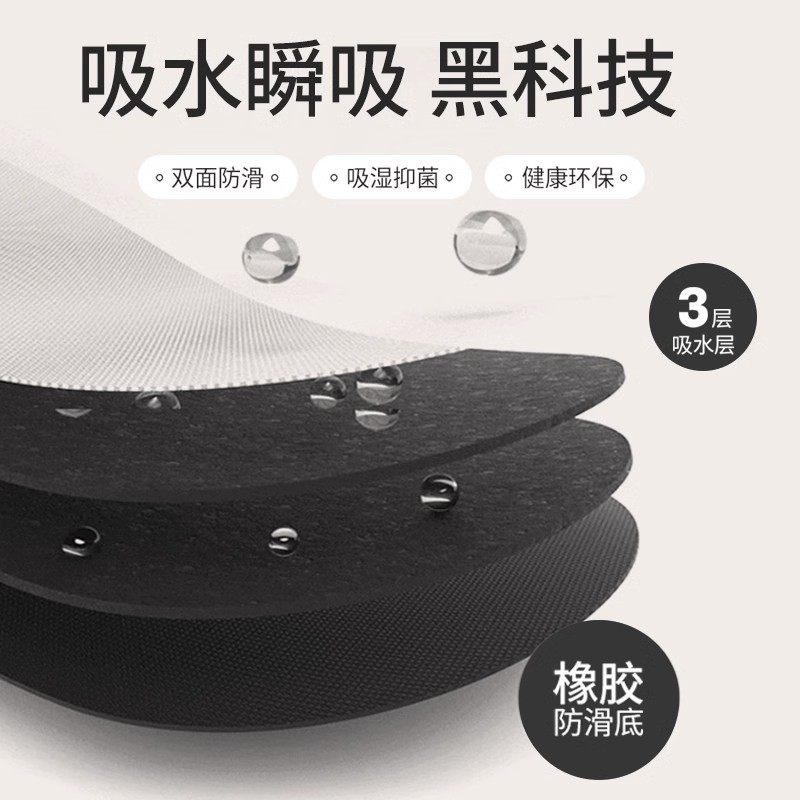 高端厨房专用地垫防滑防油卡通硅藻泥吸水垫可擦免洗耐脏脚垫地毯,淘宝优惠券,粉丝福利购,淘宝优惠卷