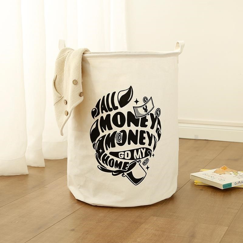 Laundry Basket Bag Folding Storage Basket 收纳置物篮脏衣篓