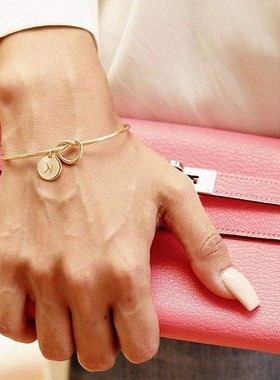 Knotted Bracelet 26 English Letter Bracelets英文字母打结手1