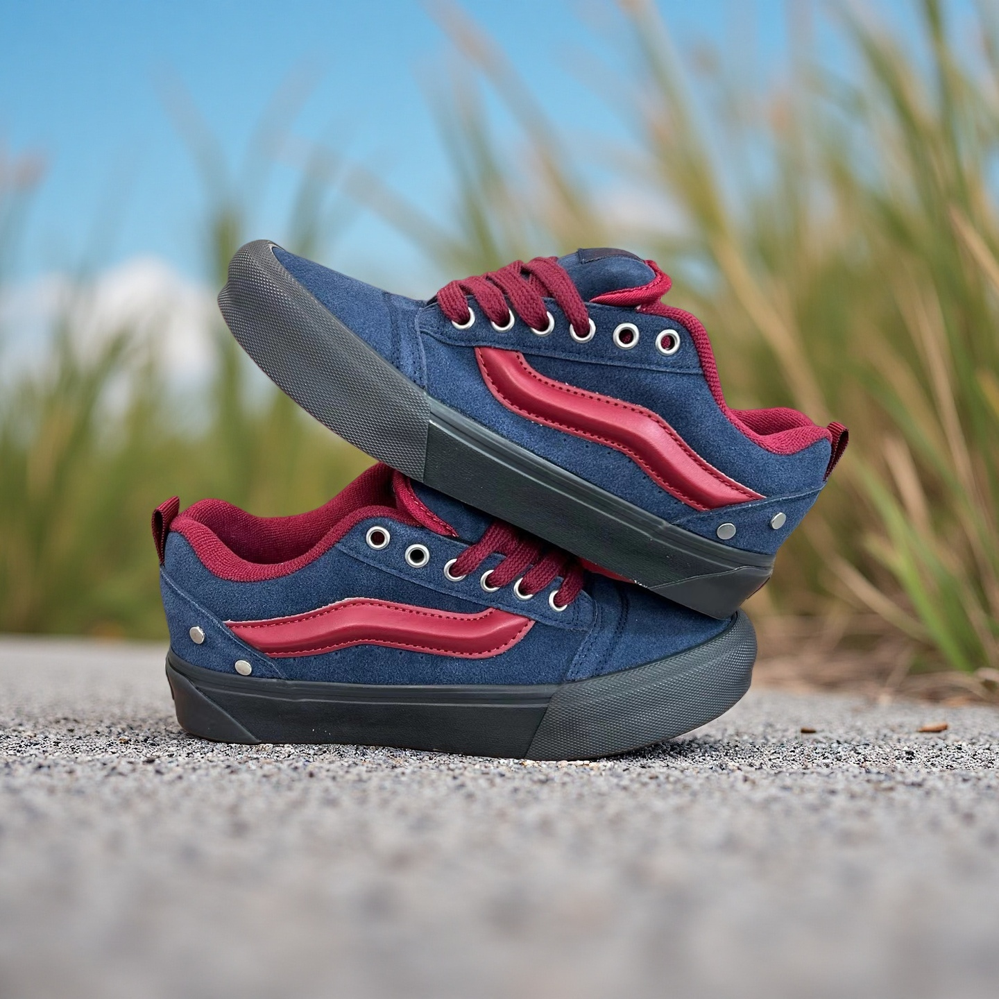 面包鞋knuskool情侣板鞋黑白苏格兰休闲胖胖鞋滑板鞋男女款帆布鞋,淘宝优惠券,粉丝福利购,淘宝优惠卷