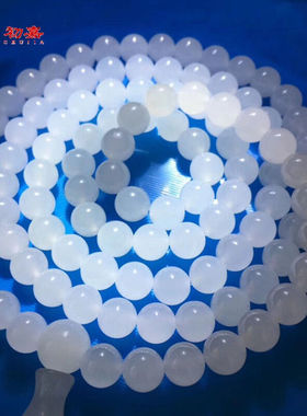 初嘉深海贝壳手串男手链女108颗女生日礼物情侣特色精品项链玉化