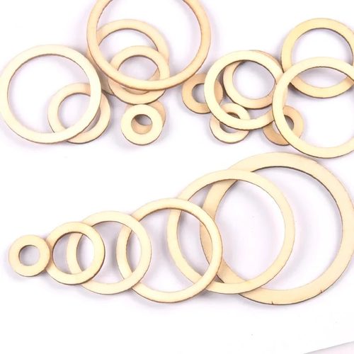 大圆圈圆环镂空圆形木片手工diy十字绣边框幼儿园环创装饰材料 - 图3