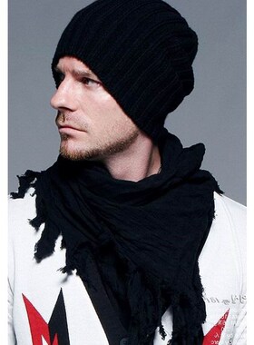防寒保暖网纹帽winter warm men Cotton Hip Hop Ring Beanie Cap