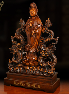 观世音招财居家供奉玄关桌面佛像