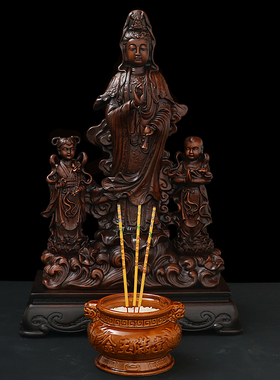 观世音菩萨金童玉女寺庙开业礼品