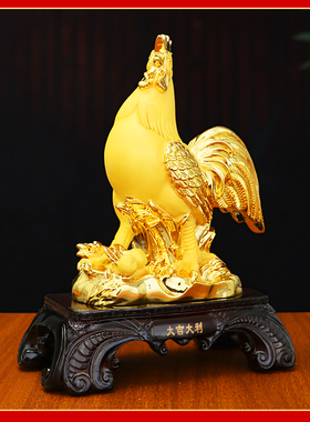 金鸡十二生肖家居客厅工艺摆设