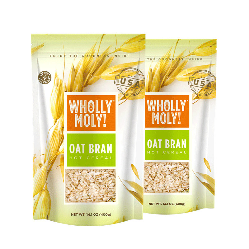 【李若彤同款】好哩进口即食2燕麦片 whollymoly好哩冲饮麦片