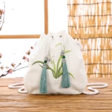 Небольшая сумка, ханьфу, сумка через плечо, сумка на одно плечо, китайский стиль, с вышивкой