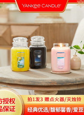 扬基优典系列天然清香香薰蜡烛