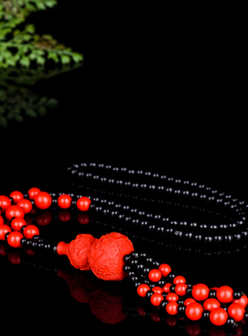 玉石匠原矿朱砂毛衣链本命年长款葫芦项链挂件车挂保平安吊坠