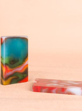 新疆和田玉彩玉平安无事牌吊坠男女款红白玉平安扣挂件玉项链牌子