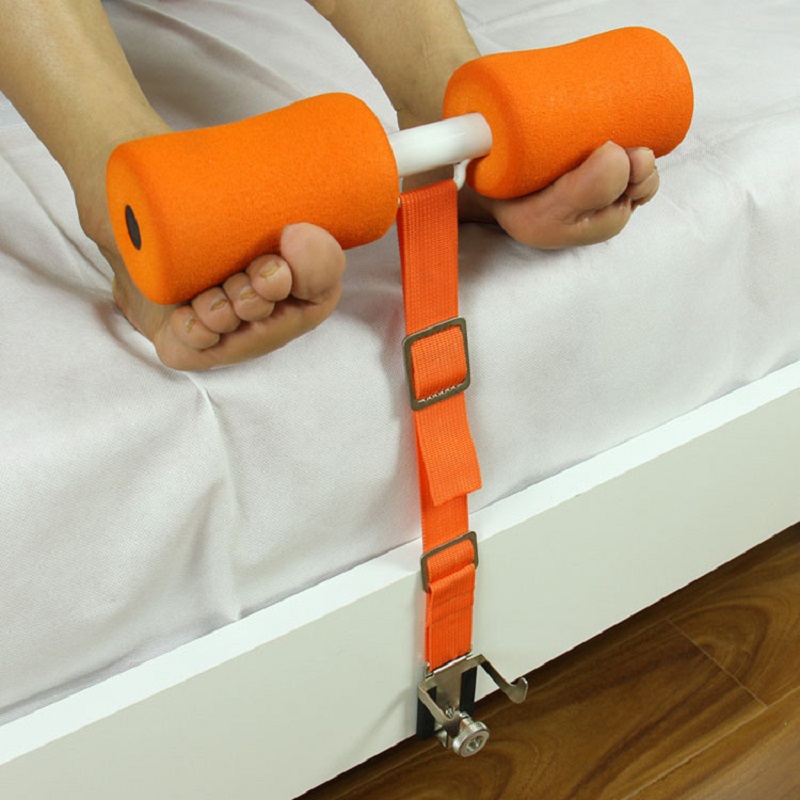 仰卧起坐辅助器床上压脚多功能收腹机室内家用健身器材卷腹固定脚 - 图1