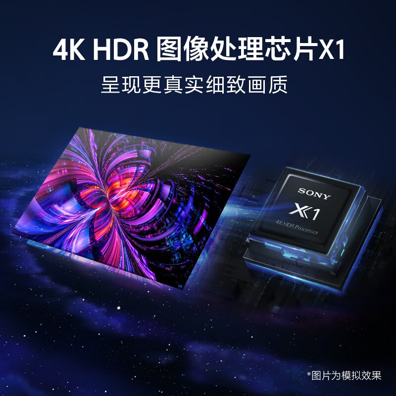 Sony/索尼 KD-65X85L 65英寸4K电视机 全阵列式背光HDR全面屏智能 - 图1