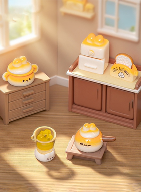 微缩仿真烘焙厨具道具模型汤锅空气炸锅榨汁机咖啡机烤箱小摆件