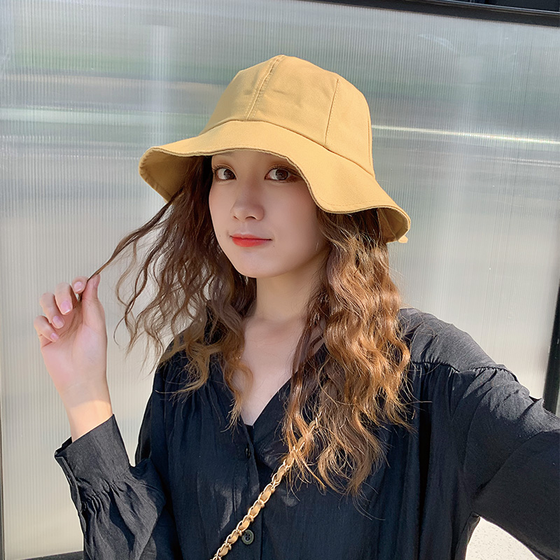 青妮美旗舰店八角渔夫帽女日系韩版潮百搭遮脸春秋太阳帽子夏季薄款防晒遮阳帽0