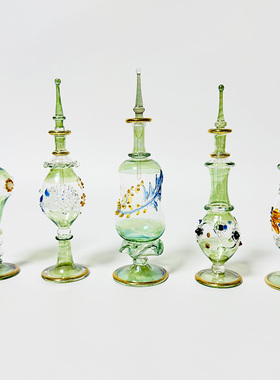 埃及手工香精瓶香薰瓶香水瓶 玻璃瓶旅游特色伴手礼摆件