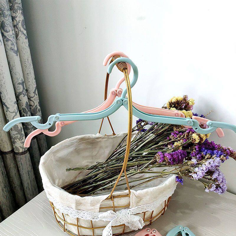 家用内衣旅行户外架出差晾晒衣架袜子可折叠便携学生宿舍衣架折叠