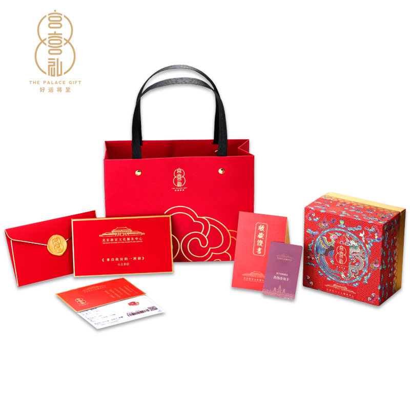 故宫文创宫喜礼蜻蜓点水珍珠耳钉 宫喜礼耳钉