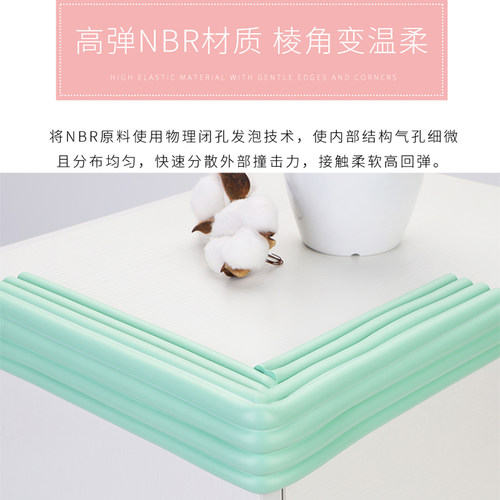 w型防撞条海绵泡沫加厚加宽防磕碰墙贴软包家具胶条儿童环保无毒 - 图1