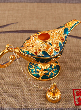 巧冠家居合金欧式复古阿拉丁神灯