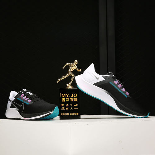 Nike/耐克正品 AIR ZOOM PEGASUS 38 飞马男女跑步鞋CW7356-003 - 图2