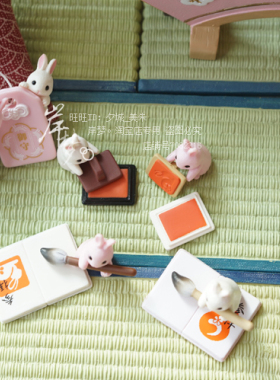 正版神社御守祈福食玩扭蛋挂件