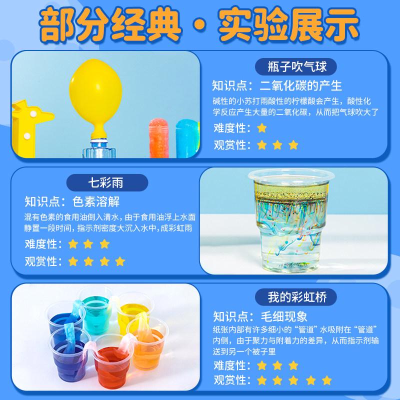 得力stem科学实验玩具套装科技制作 得力磊达科学实验