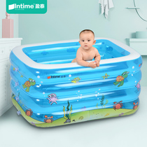 Yingtai Baby Inflatable Swimming Pool Home Thickened Children Pool Room Folding Bucket Baby Bath Kid Bath