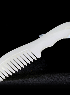 四通新疆和田玉梳子梳刻字礼品