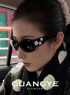 2026年新款小香风黑框墨镜