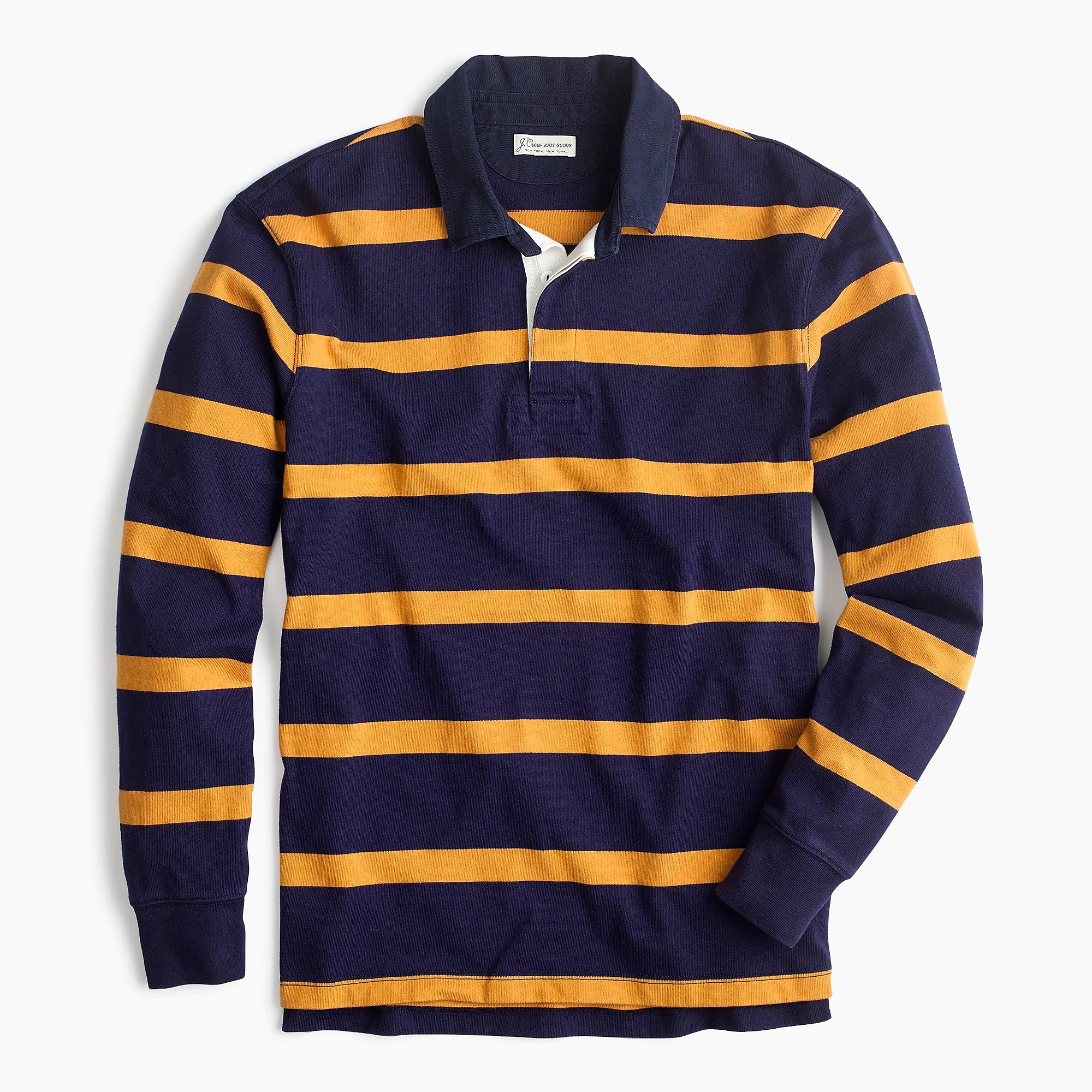 J.crew复古1984条纹英式橄榄球衫休闲长袖T恤Jcrew - 图2