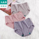 Modal Antibacterial Elastic ສະດວກສະບາຍ breathable underwear ເດັກຍິງ