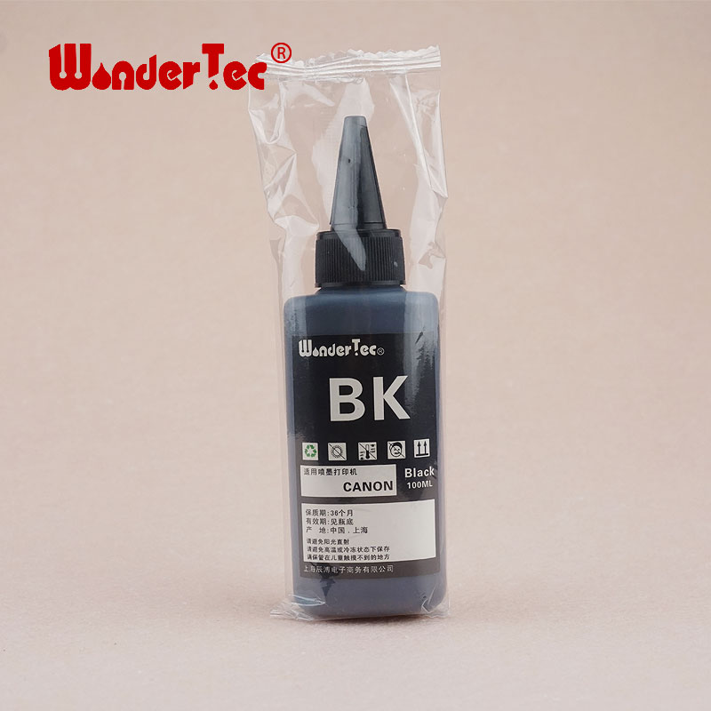 wondertec适用佳能mg7780墨水佳能ts8080墨水9080 5080打印机墨水MG6370 MG6470墨盒填充墨水MG6400连供墨水-图3