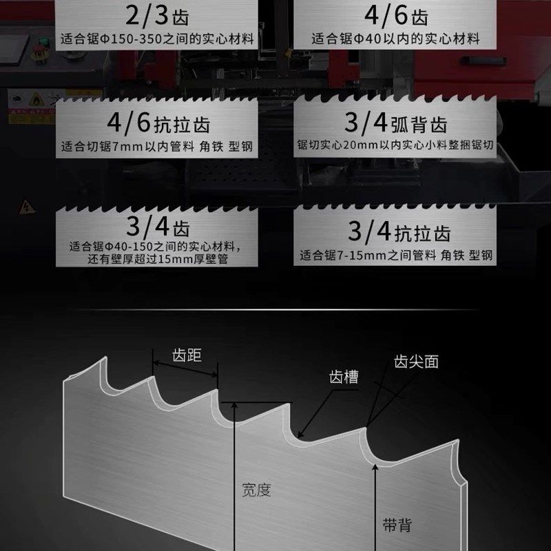 锯床机带锯条3505金属德国进口切割m42m51用料双金属硬锯条4115,淘宝优惠券,粉丝福利购,淘宝优惠卷