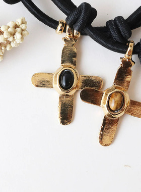 英国george melis仿石挂件吊坠小众轻奢吊坠欧美钛钢配件吊坠