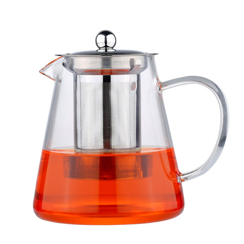 玻璃泡茶壶煮茶器加厚过滤套装耐高温家用烧水单壶红茶茶具不锈钢 - 图3