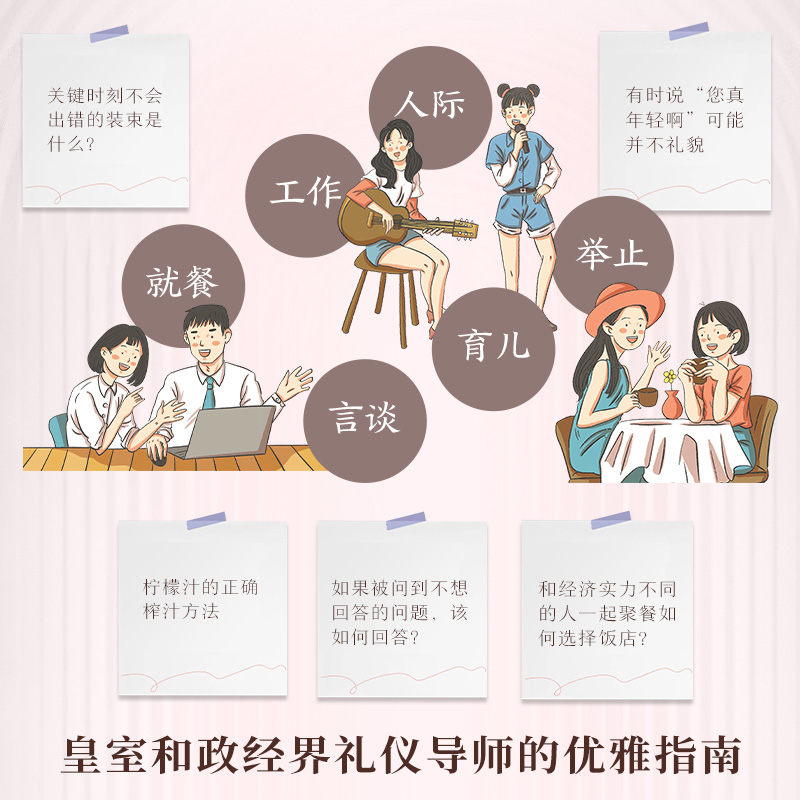 有教养的人才知道的事 礼仪顾问诹内江美的优雅指南 用259条礼仪细节教你养成优雅举止 增强自信心 社交礼仪指导书 社交习惯 正版 - 图1