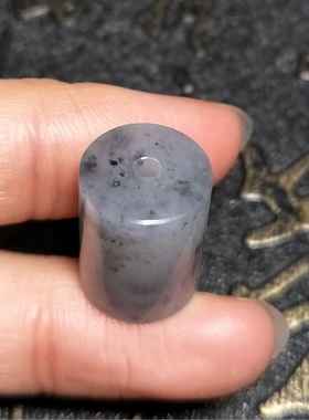 桶珠项链挂坠新疆和田玉籽料