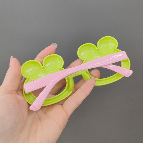 儿童眼镜框可爱青蛙玩具镜架超萌卡通男童女童宝宝装饰眼镜无镜片 - 图3