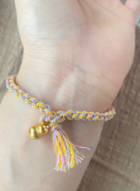 【平安福禄】S925纯银葫芦编织手链女精编新中式手绳国风文创手作