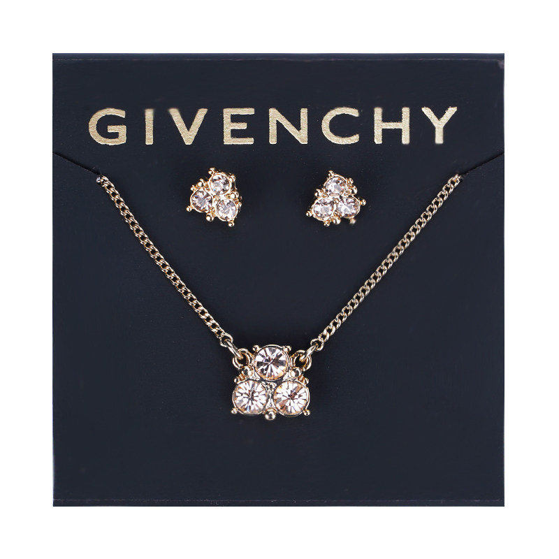 givenchy /纪梵希项链套装女耳钉 3H2O海外项链