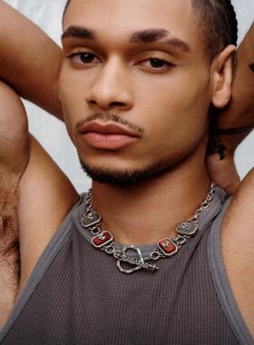 babama水泥留香颈链轻奢项链