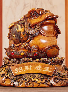 铜雀天骄金蟾招财摆件开业礼品生意兴隆公司店铺大堂收银台金蝉高