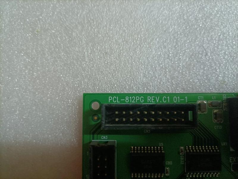 研华PCL-812PG REV.C1 01-1采集卡模拟量和数字量I/O卡-图0