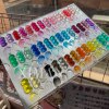 Annie crystal gel cream 70g transparent sequin jelly