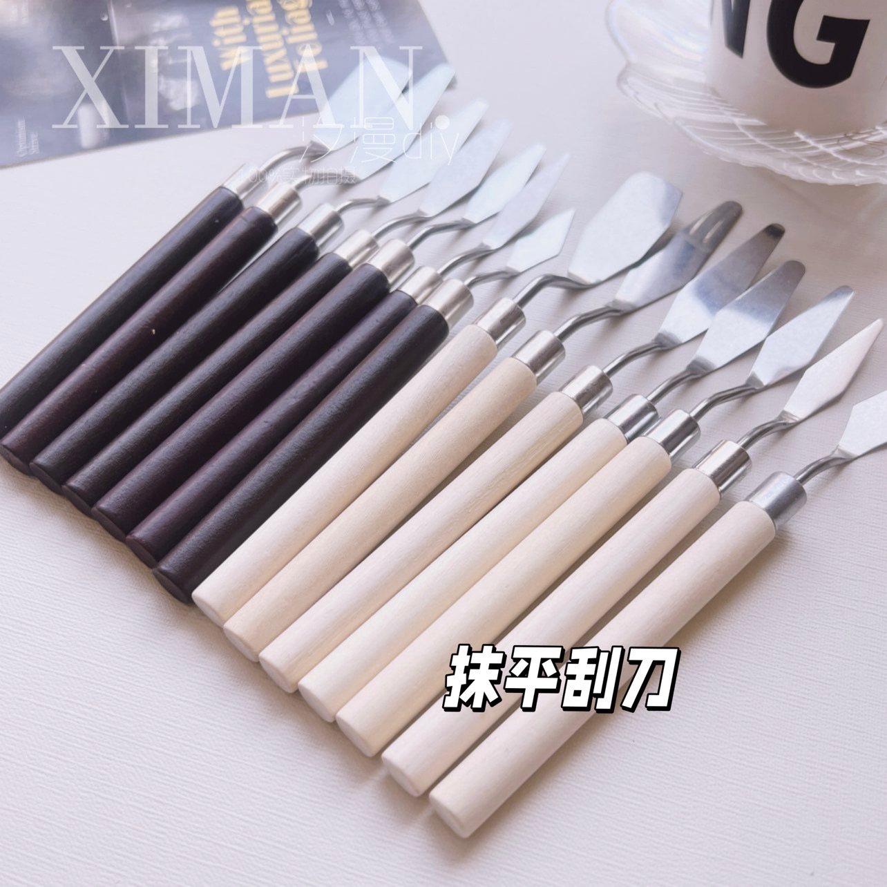 diy仿真奶油胶水晶胶平铺手机壳抹平小铲子涂抹刮刀工具用品,淘宝优惠券,粉丝福利购,淘宝优惠卷