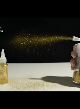 爽身粉喷粉瓶粉末塑料喷瓶金银散粉分装干粉瓶痱子喷粉器粉末瓶