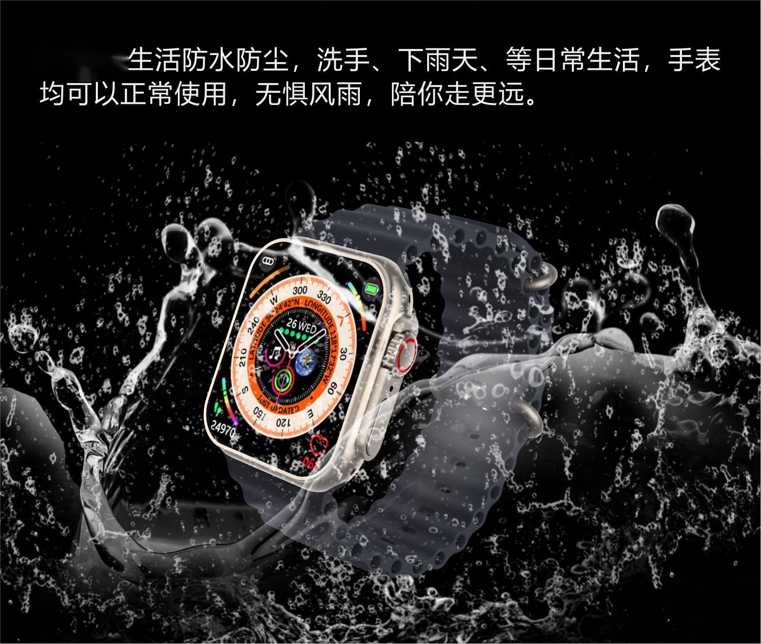 华强北TS8顶配版手表适用于iwatc苹果安卓 - 图1